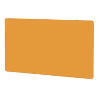 Air Screen for Back-to-Back Desk 1600 x 800mm Bespoke Senna Yellow Fabric