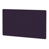Air Screen for Back-to-Back Desk 1600 x 800mm Bespoke Tansy Purple Fabric