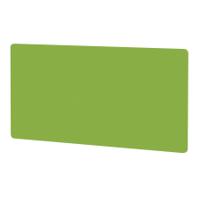 Air Screen for Back-to-Back Desk 1800 x 800mm Bespoke Myrrh Green Fabric