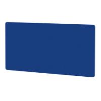 Air Screen for Back-to-Back Desk 1800 x 800mm Bespoke Stevia Blue Fabric
