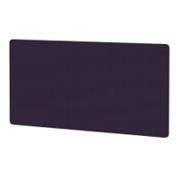 Air Screen for Back-to-Back Desk 1800 x 800mm Bespoke Tansy Purple Fabric