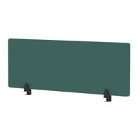 Air Desktop Screen 1200 x 400mm Bespoke Quest Kelp Fabric
