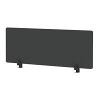 Air Desktop Screen 1200 x 400mm Bespoke Quest Mussel Fabric