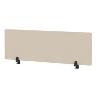 Air Desktop Screen 1400 x 400mm Bespoke Quest Salt Fabric