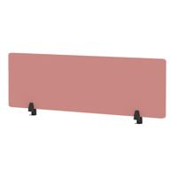 Air Desktop Screen 1400 x 400mm Bespoke Quest Shrimp Fabric