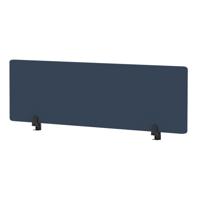 Air Desktop Screen 1400 x 400mm Bespoke Quest Whelk Fabric