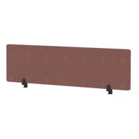 Air Desktop Screen 1600 x 400mm Bespoke Rivet Forge Fabric