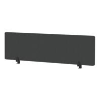 Air Desktop Screen 1600 x 400mm Bespoke Quest Mussel Fabric