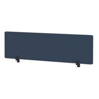 Air Desktop Screen 1600 x 400mm Bespoke Quest Whelk Fabric