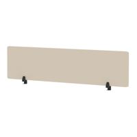 Air Desktop Screen 1800 x 400mm Bespoke Quest Salt Fabric
