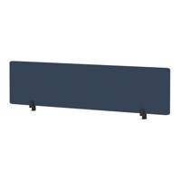 Air Desktop Screen 1800 x 400mm Bespoke Quest Whelk Fabric