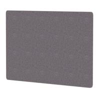 Air Screen for Back-to-Back Desk 1200 x 800mm Bespoke Rivet Fuse Fabric
