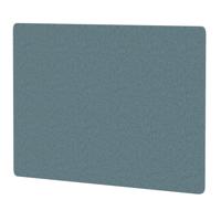 Air Screen for Back-to-Back Desk 1200 x 800mm Bespoke Rivet Quench Fabric