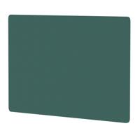 Air Screen for Back-to-Back Desk 1200 x 800mm Bespoke Quest Kelp Fabric