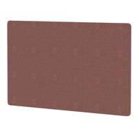 Air Screen for Back-to-Back Desk 1400 x 800mm Bespoke Rivet Forge Fabric