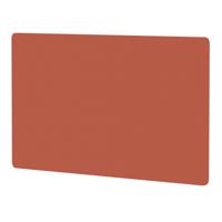 Air Screen for Back-to-Back Desk 1400 x 800mm Bespoke Quest Crab Fabric