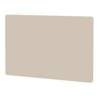 Air Screen for Back-to-Back Desk 1400 x 800mm Bespoke Quest Salt Fabric