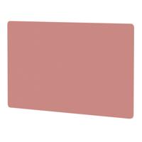 Air Screen for Back-to-Back Desk 1400 x 800mm Bespoke Quest Shrimp Fabric