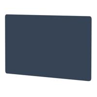 Air Screen for Back-to-Back Desk 1400 x 800mm Bespoke Quest Whelk Fabric
