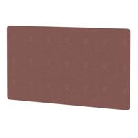 Air Screen for Back-to-Back Desk 1600 x 800mm Bespoke Rivet Forge Fabric