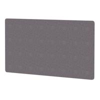 Air Screen for Back-to-Back Desk 1600 x 800mm Bespoke Rivet Fuse Fabric