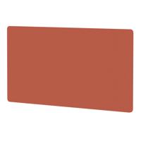 Air Screen for Back-to-Back Desk 1600 x 800mm Bespoke Quest Crab Fabric