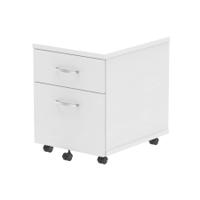 Impulse 2 Drawer Mobile Pedestal White I000184