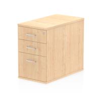 Dynamic Impulse 800mm Deep Desk High Pedestal Maple I000251