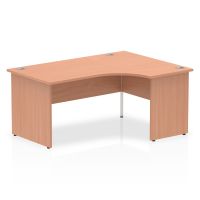 Impulse Panel End Right Hand Crescent Desk