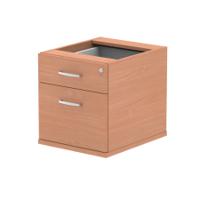 Impulse 2 Drawer Fixed Pedestal Beech I001640