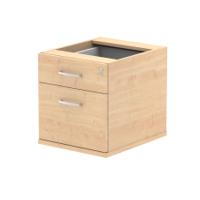 Dynamic Impulse 2 Drawer Fixed Pedestal Maple I001641