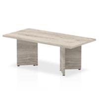 Impulse Coffee Table Panel Leg 1200 Grey Oak