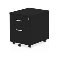 Dynamic Impulse 2 Drawer Mobile Pedestal Black I004298