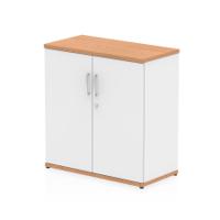 Impulse 800mm Cupboard Oak and White