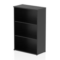 Impulse 1200mm Bookcase Black