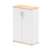 Impulse 1200mm Cupboard Maple and White