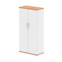 Impulse 1600mm Cupboard Oak and White