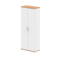Impulse 2000mm Cupboard Oak and White