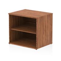 Impulse 600mm Deep Desk High Bookcase Walnut