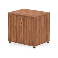 Impulse 600mm Deep Mobile Cupboard Walnut