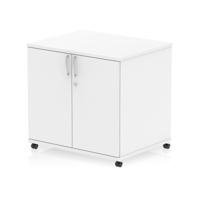 Impulse 600mm Deep Mobile Cupboard White