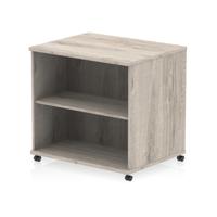 Impulse 600mm Deep Mobile Bookcase Grey Oak