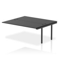 Impulse Bench B2B Ext Kit 1800 Black Frame Office Bench Desk Black