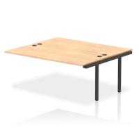 Impulse Bench B2B Ext Kit 1800 Black Frame Office Bench Desk Maple