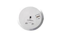 Impulse Port-EL 1 x UK Socket, 1 x CAT5E Data in White