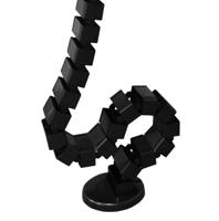 Impulse Cable Spine Black For Height Adjustable Desk