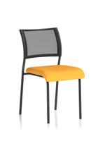 Brunswick Black Frame Without Arms Bespoke Colour Seat Senna Yellow