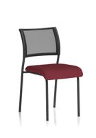 Brunswick Black Frame Without Arms Bespoke Colour Seat Ginseng Chilli