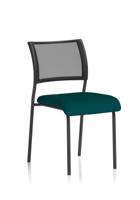Brunswick Black Frame Without Arms Bespoke Colour Seat Maringa Teal
