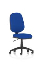 Eclipse Plus I Lever Task Operator Chair Bespoke Colour Back And Seat Stevia Blue